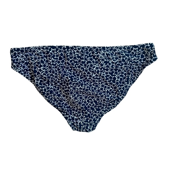 GAP Dark Navy Blue Bikini Bottom with White Stars Hipster Small - Picture 3 of 4